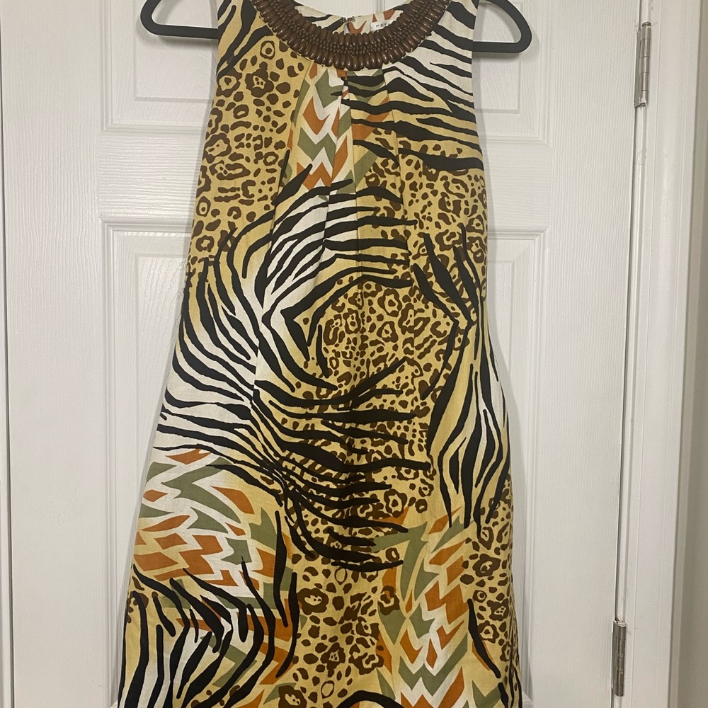Peter Nygard Sleeveless Midi Dress